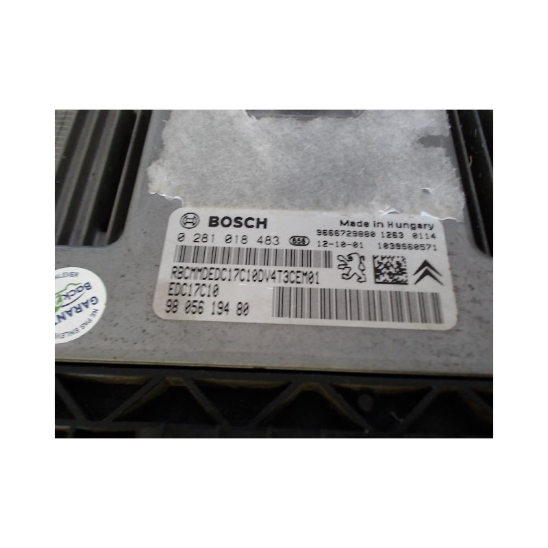CALCULATEUR MOTEUR PEUGEOT 206