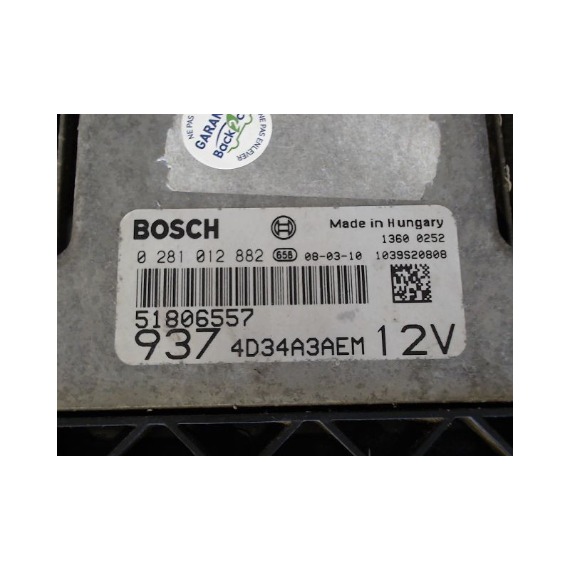 CALCULATEUR MOTEUR ALFA ROMEO 147