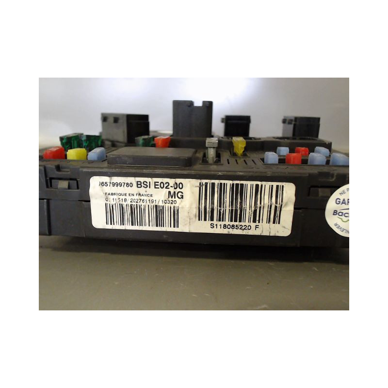 BOITIER GESTION HABITACLE PEUGEOT 206