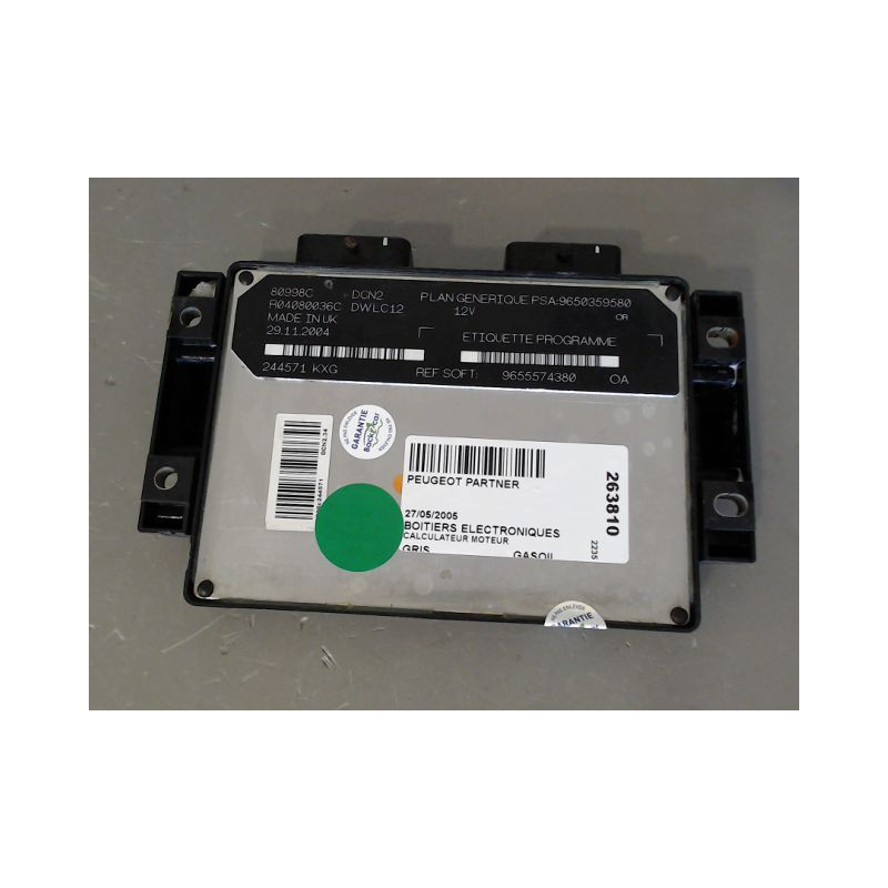 CALCULATEUR MOTEUR PEUGEOT PARTNER