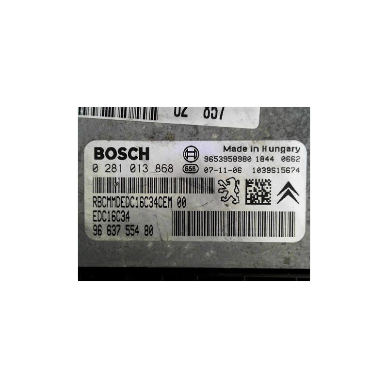 CALCULATEUR MOTEUR PEUGEOT 207 SW 2007-2013