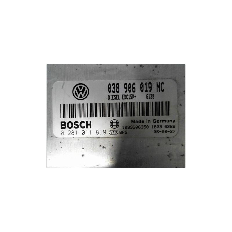 CALCULATEUR MOTEUR VOLKSWAGEN POLO IV PH2 05-09