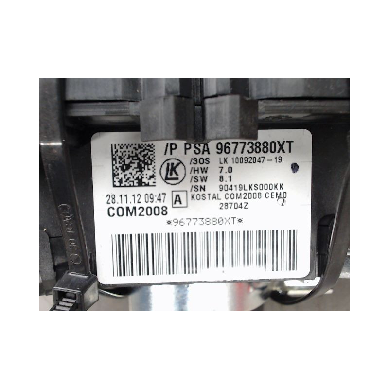 BLOC COMMODOS CITROEN C3