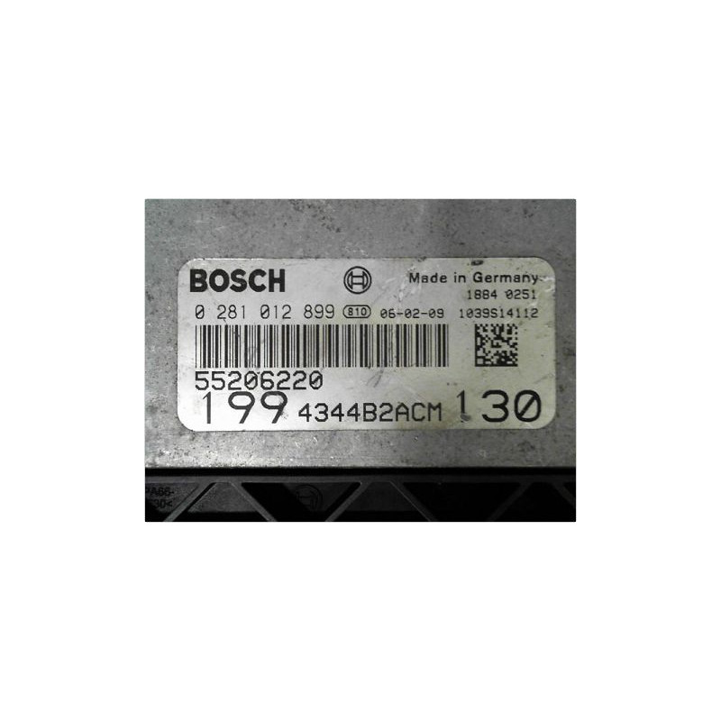 CALCULATEUR MOTEUR FIAT GRANDE PUNTO III 05-13