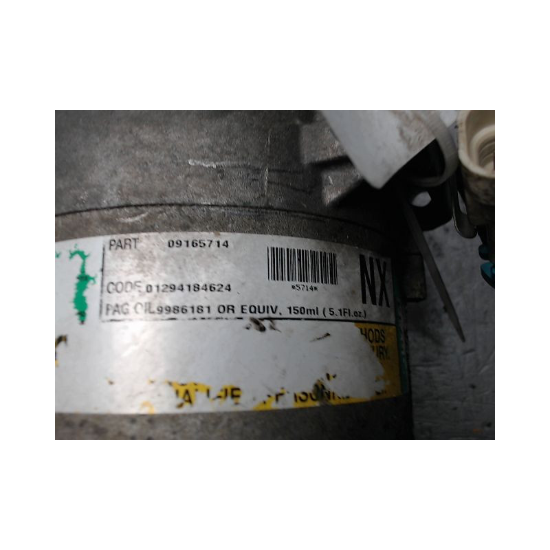 COMPRESSEUR AIR CONDITIONNE OPEL MERIVA 2003-2005