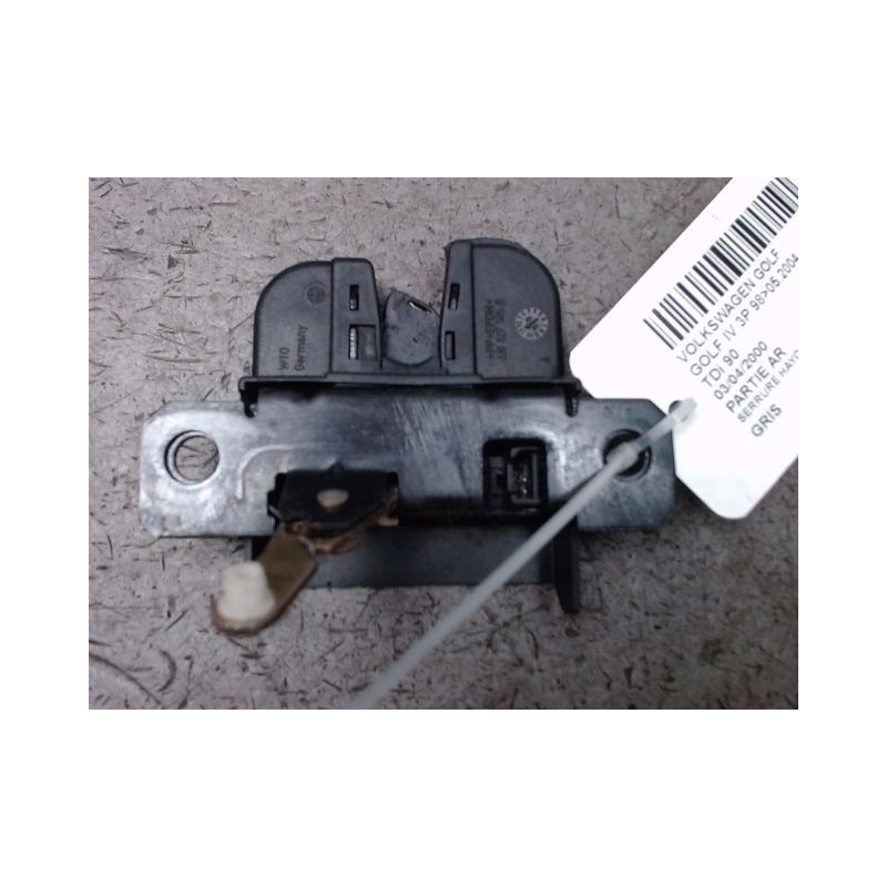 SERRURE HAYON  VOLKSWAGEN GOLF IV 98-2004