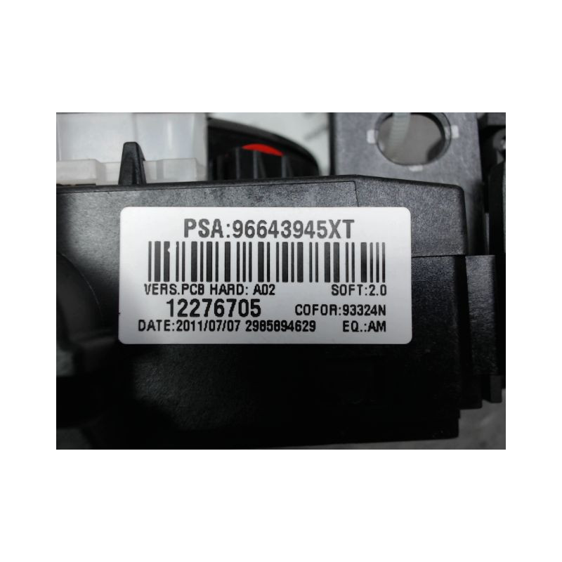 BLOC COMMODOS PEUGEOT 308 2011-