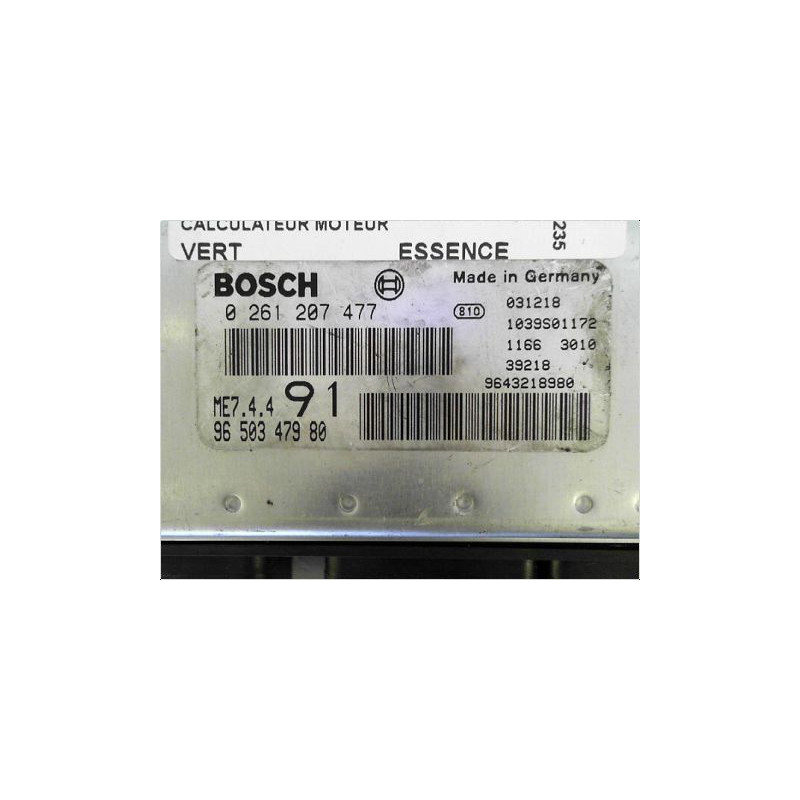 CALCULATEUR MOTEUR PEUGEOT 206 98-09