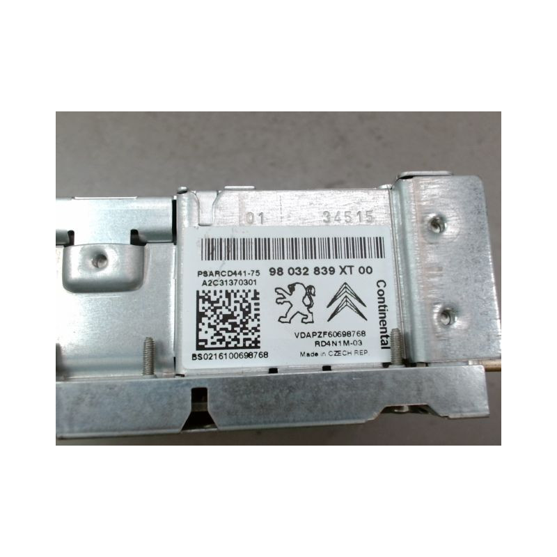 AUTORADIO CITROEN C3 II Phase 2 (A51) 2013-2016