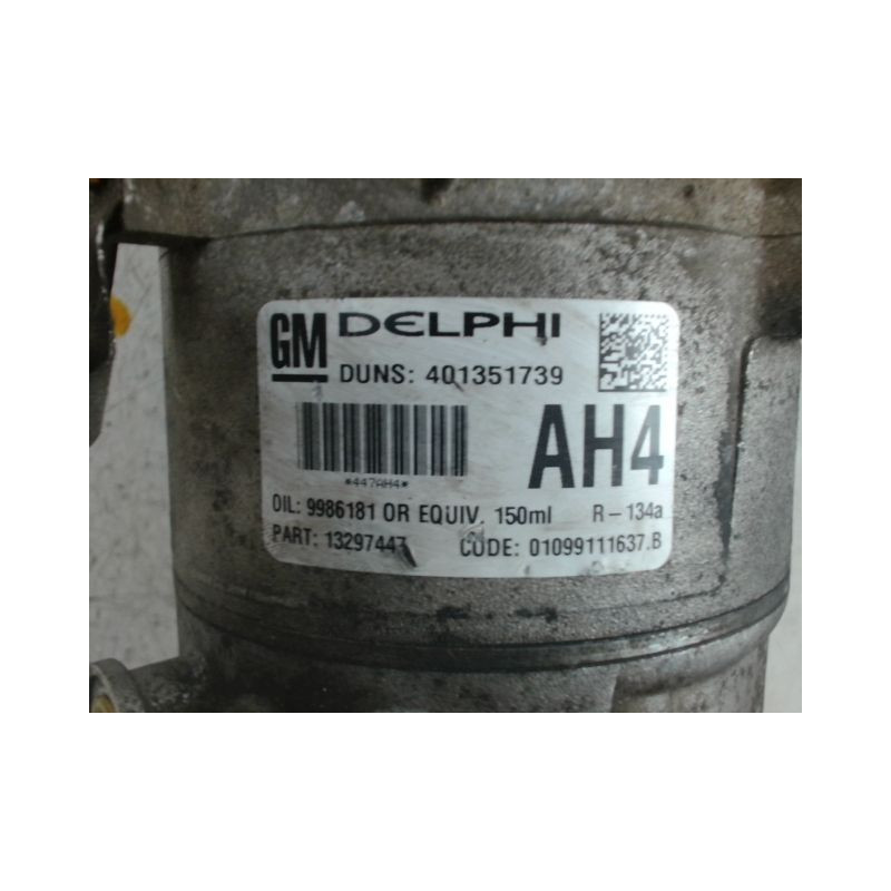 COMPRESSEUR AIR CONDITIONNE OPEL ASTRA 2004-