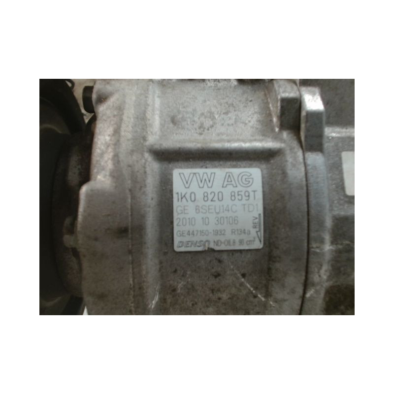 COMPRESSEUR AIR CONDITIONNE VOLKSWAGEN GOLF VI 2008-