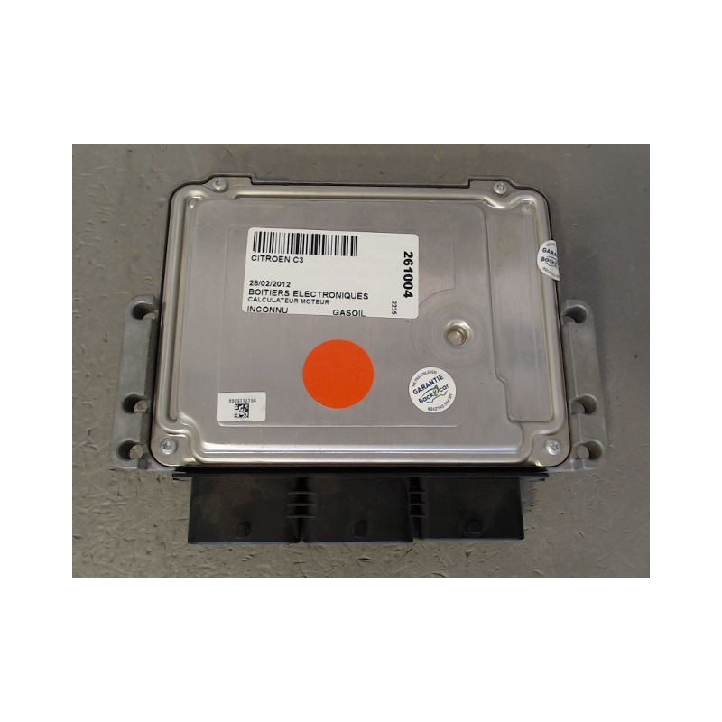 CALCULATEUR MOTEUR CITROEN C3