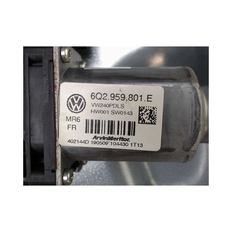 MECANISME LEVE-GLACE AVANT DROIT VOLKSWAGEN POLO