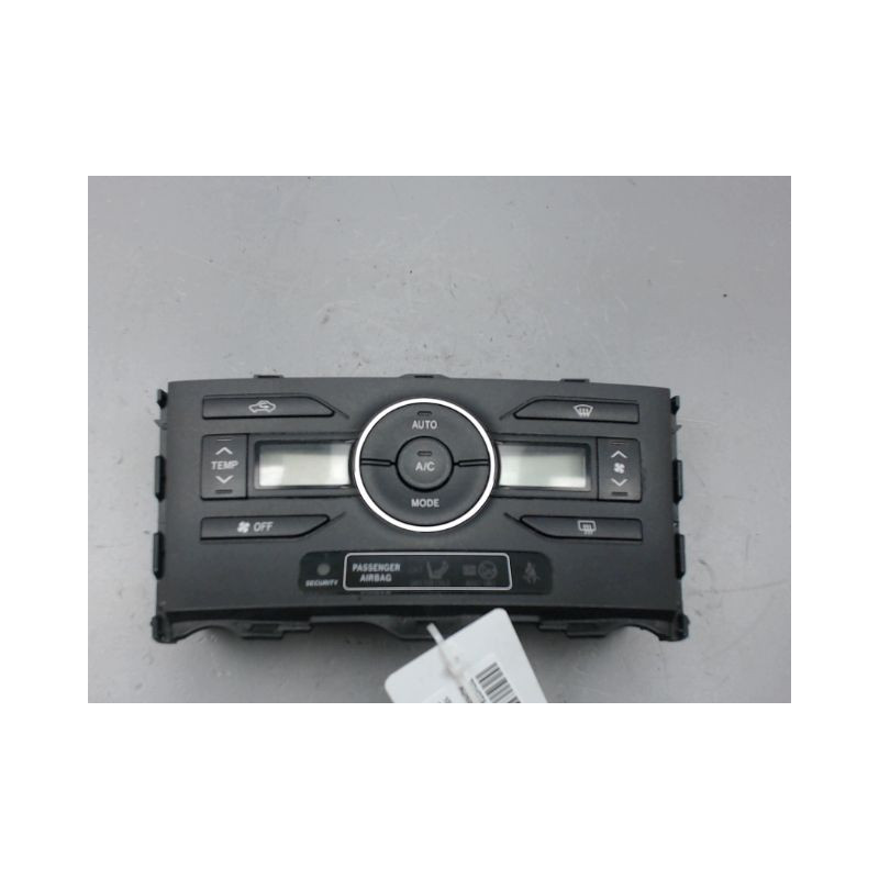 COMMANDE DE CHAUFFAGE TOYOTA AURIS I Phase 2 2010-2012