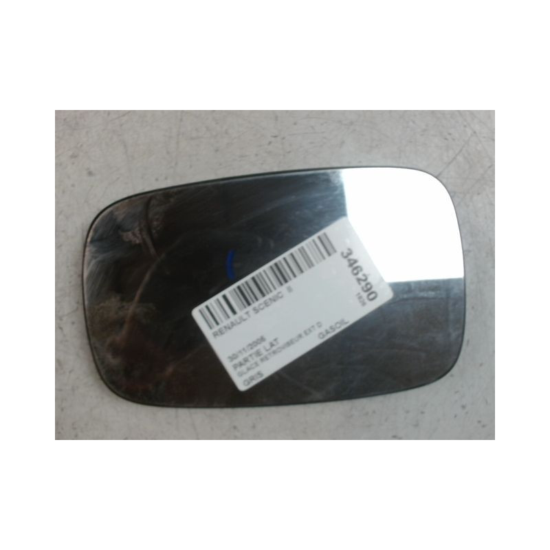 GLACE RETROVISEUR EXT D RENAULT SCENIC  II