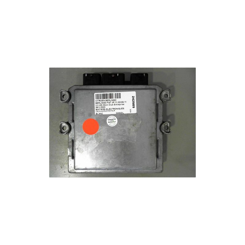 CALCULATEUR MOTEUR CITROEN BERLINGO FGT 02-11