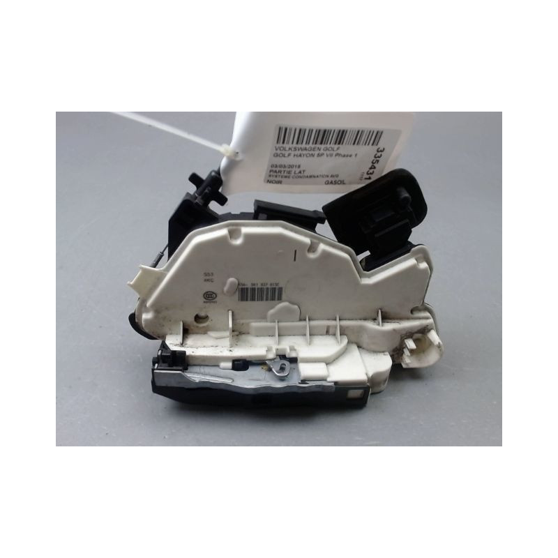 SYSTEME CONDAMNATION AVANT GAUCHE VOLKSWAGEN GOLF VII Phase 1 (5G) 2012-...