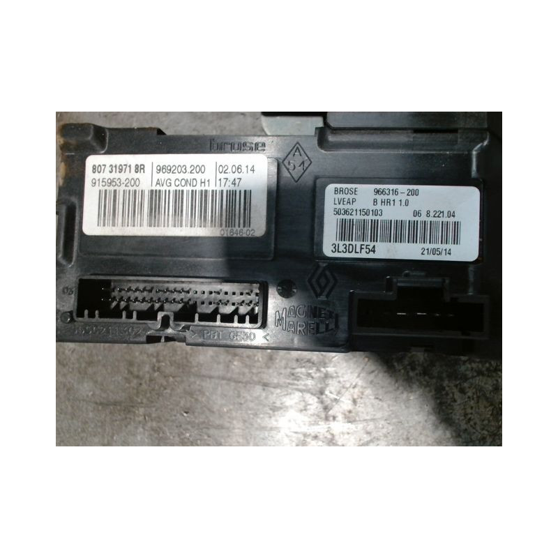 MECANISME+MOTEUR LEVE-GLACE AVANT GAUCHE RENAULT SCENIC III 2009-