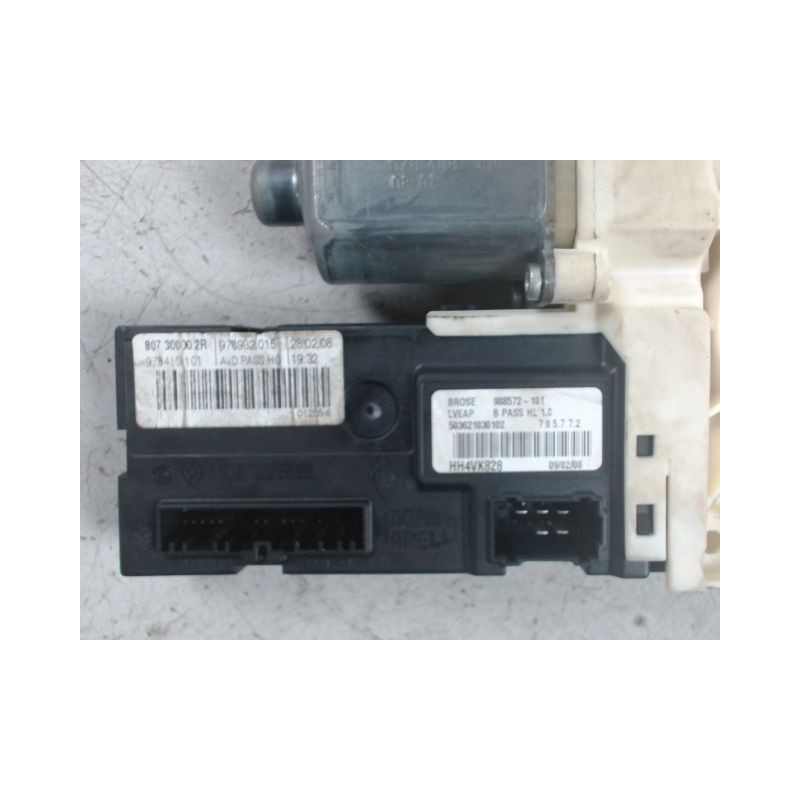 MECANISME+MOTEUR LEVE-GLACE AVANT DROIT RENAULT LAGUNA III 2007-