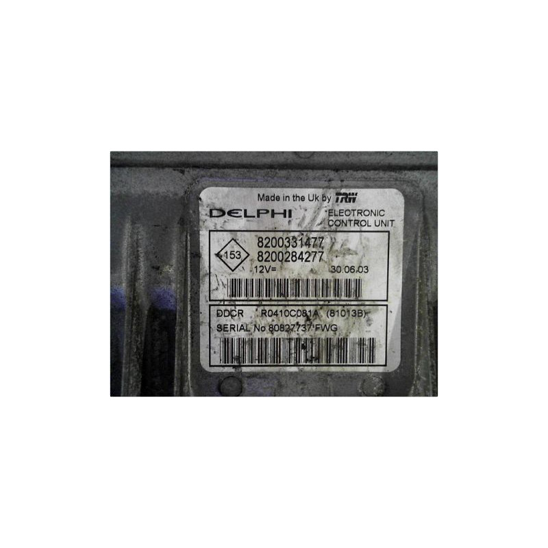 CALCULATEUR MOTEUR RENAULT CLIO II PH.2 01-06