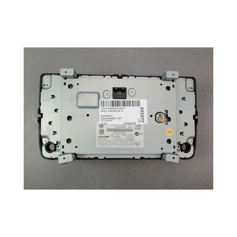 AUTORADIO VOLKSWAGEN GOLF VI 2008-2013