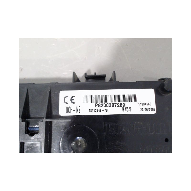 BOITIER GESTION HABITACLE RENAULT CLIO