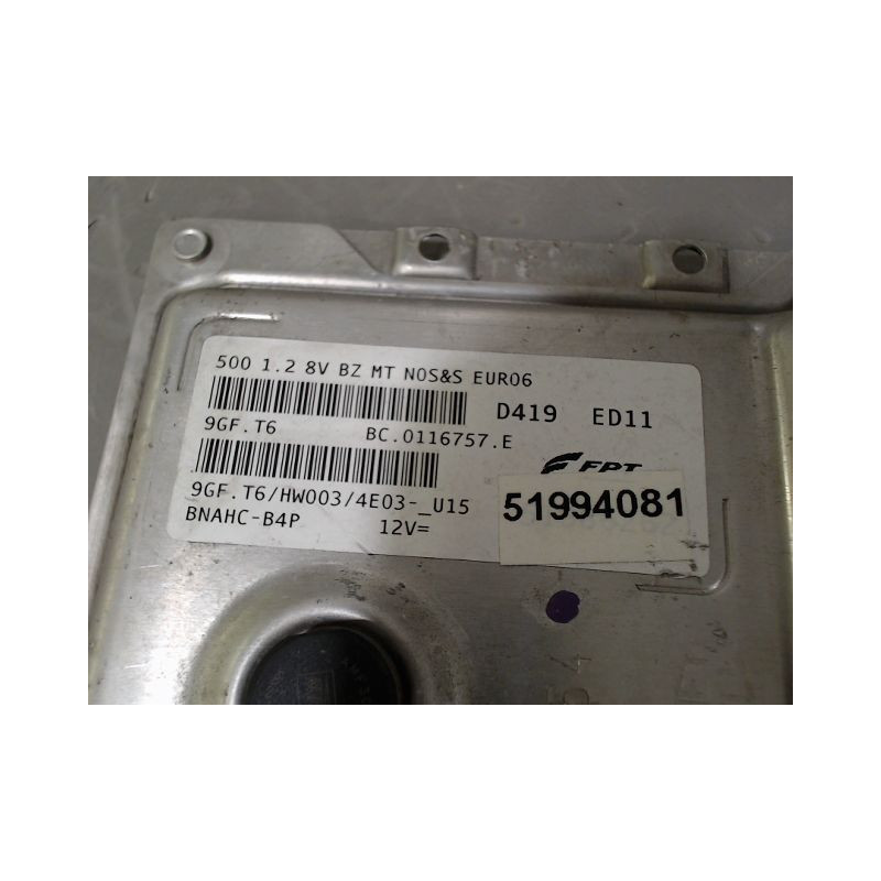 CALCULATEUR MOTEUR FIAT 500