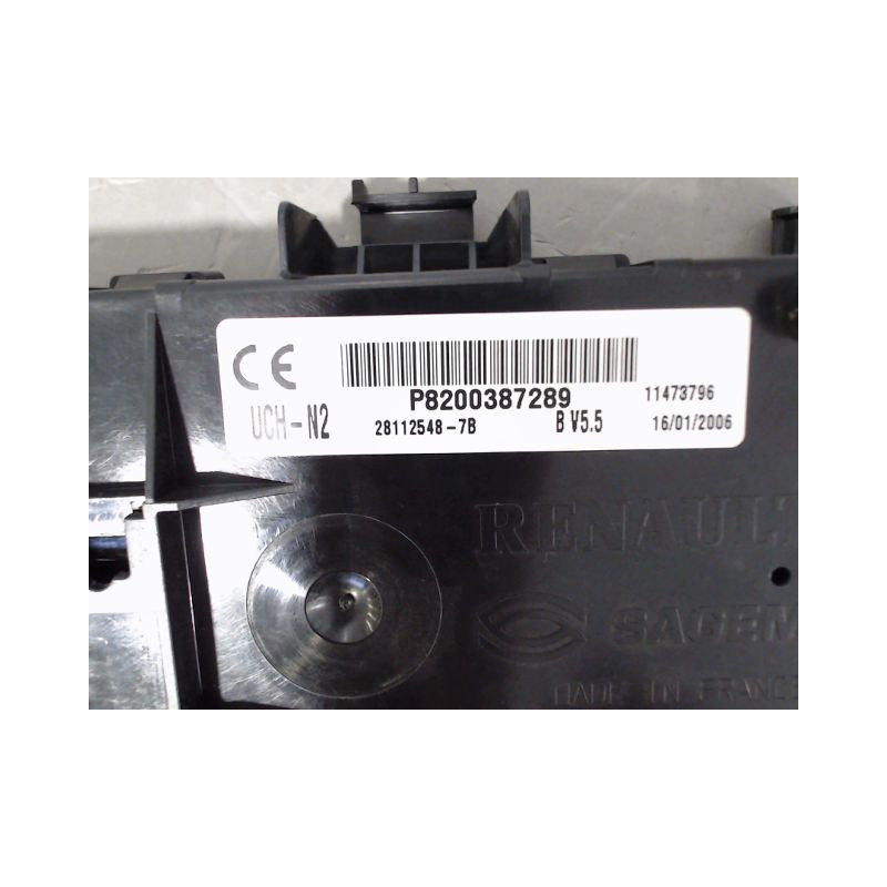 BOITIER GESTION HABITACLE RENAULT CLIO