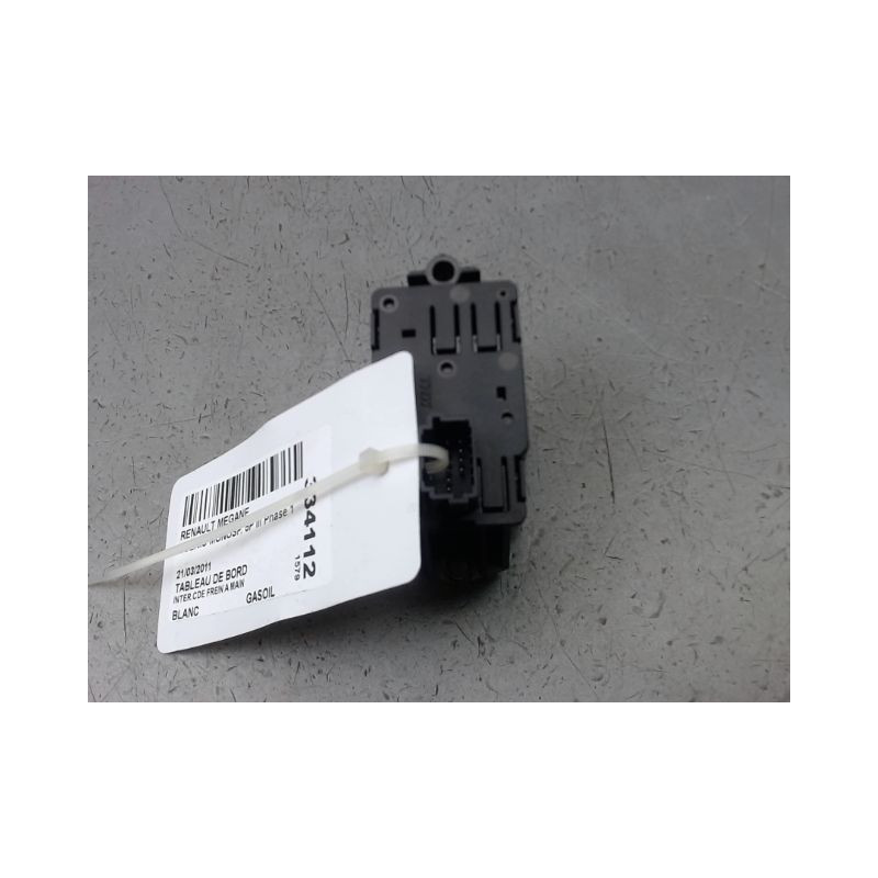 INTERIEUR COMMANDE FREIN A MAIN RENAULT SCENIC MONOSP. III Phase 1 2009-2011