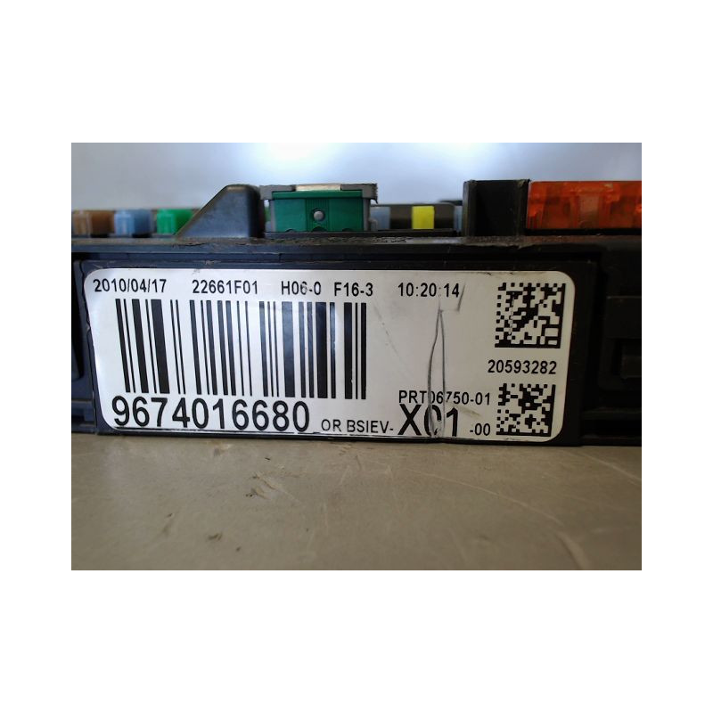 BOITIER GESTION HABITACLE CITROEN DS3