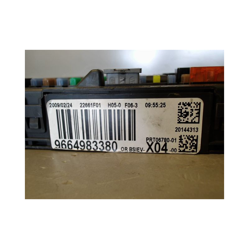 BOITIER GESTION HABITACLE CITROEN C3