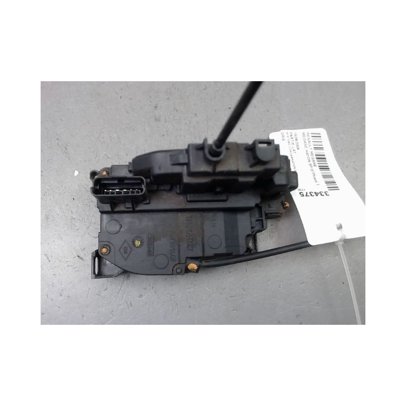 SYSTEME CONDAMNATION ARRIERE GAUCHE RENAULT MEGANE III Phase 1 2008-2012