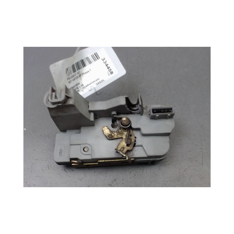 SYSTEME CONDAMNATION ARRIERE GAUCHE PEUGEOT 307 Phase 1 2001-2005