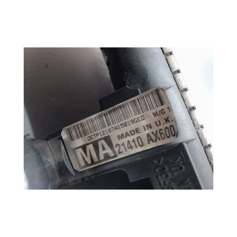 RADIATEUR NISSAN MICRA
