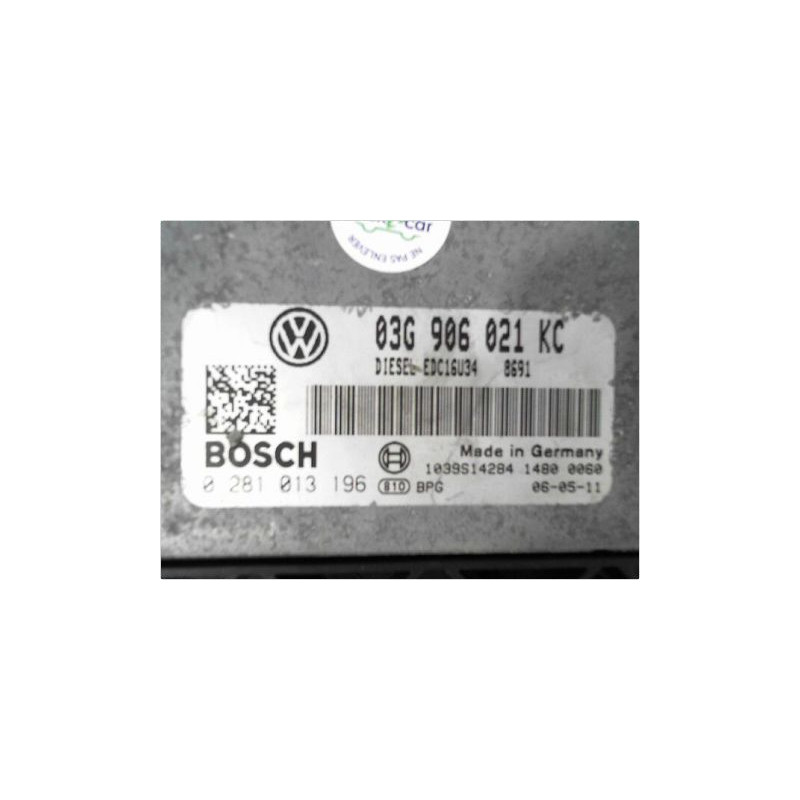 CALCULATEUR MOTEUR VOLKSWAGEN TOURAN 03-06