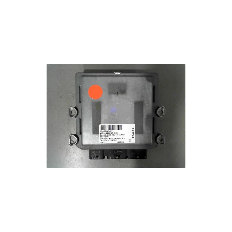 CALCULATEUR MOTEUR PEUGEOT 407 2004-2008