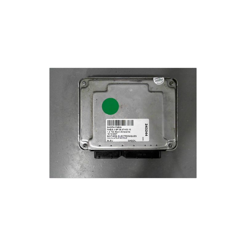 CALCULATEUR MOTEUR SKODA FABIA II 07-10