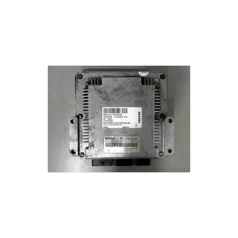 CALCULATEUR MOTEUR RENAULT MEGANE  I CLASSIC PH2 99-02