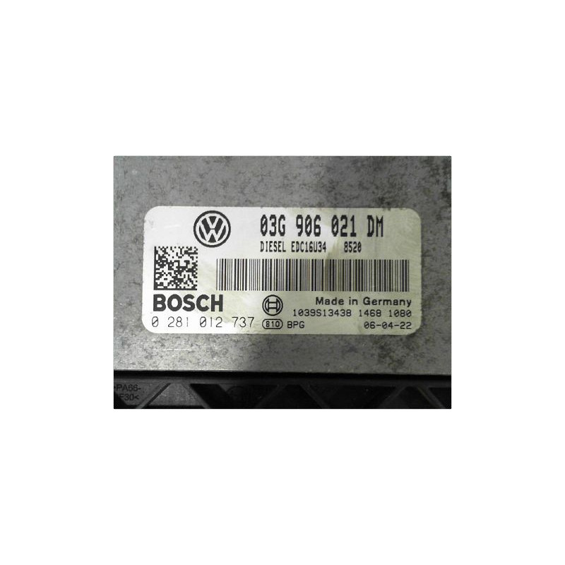 CALCULATEUR MOTEUR VOLKSWAGEN TOURAN 03-06