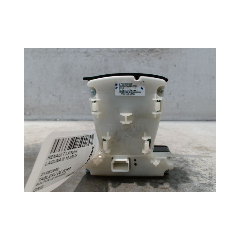 BOUTON DE WARNING RENAULT LAGUNA III 2007-
