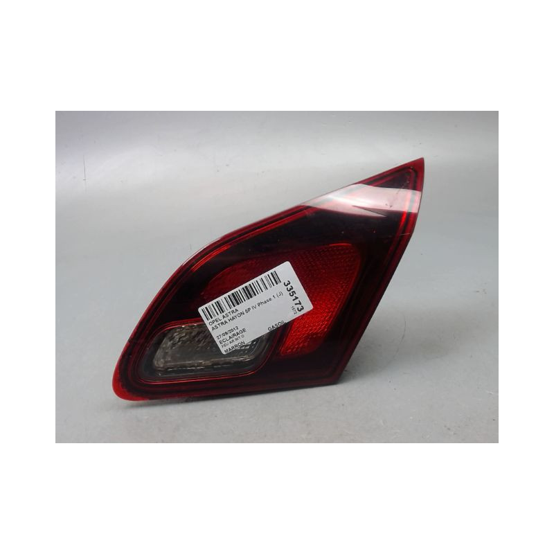 FEU ARRIERE INTERIEUR DROIT OPEL ASTRA IV Phase 1 (J) 2010-2012