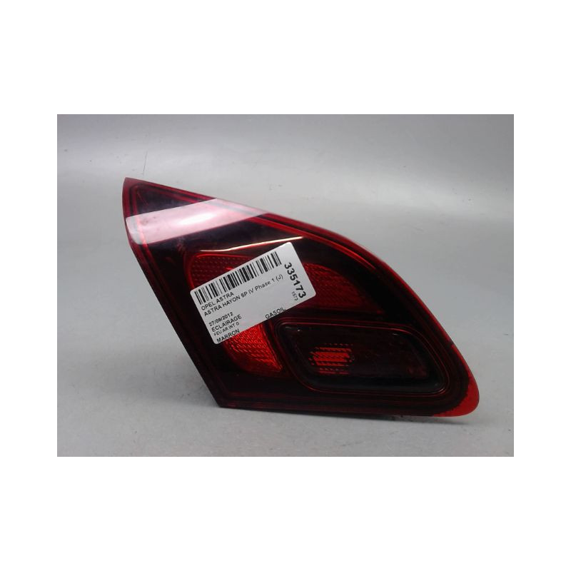 FEU ARRIERE INTERIEUR GAUCHE OPEL ASTRA IV Phase 1 (J) 2010-2012