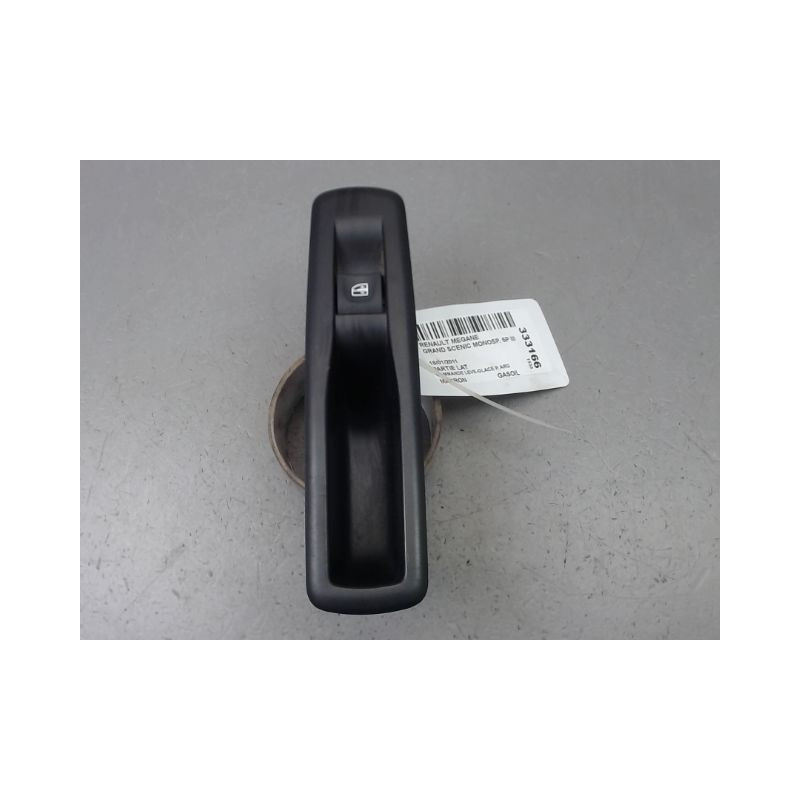 COMMANDE LEVE-GLACE PORTE ARG RENAULT GRAND SCENIC MONOSP. III Phase 1 LONG 2009-2011
