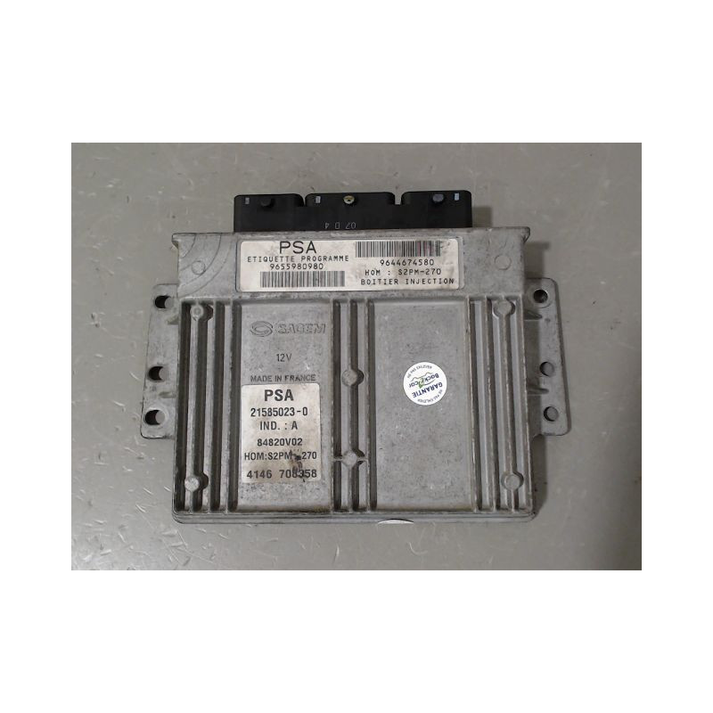 CALCULATEUR MOTEUR CITROEN XSARA PICASSO