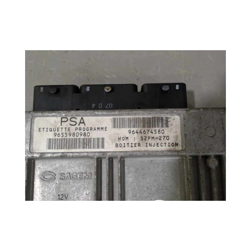 CALCULATEUR MOTEUR CITROEN XSARA PICASSO