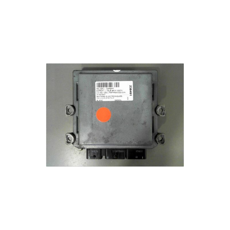 CALCULATEUR MOTEUR PEUGEOT EXPERT II TOLE 2007-