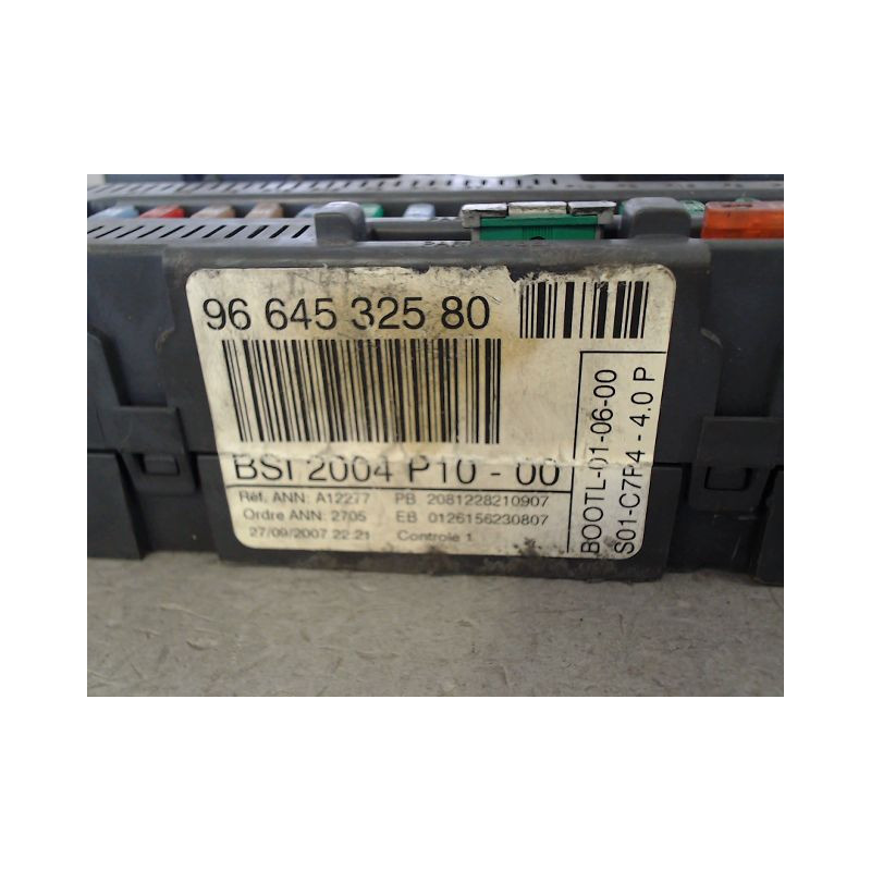BOITIER GESTION HABITACLE CITROEN C2 2003-