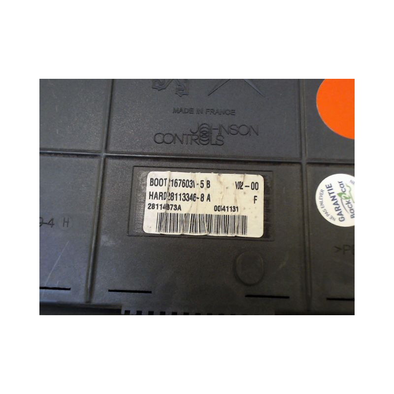 BOITIER GESTION HABITACLE CITROEN C4 04-08