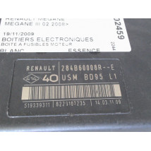 BOITE A FUSIBLES RENAULT MEGANE III 2008-