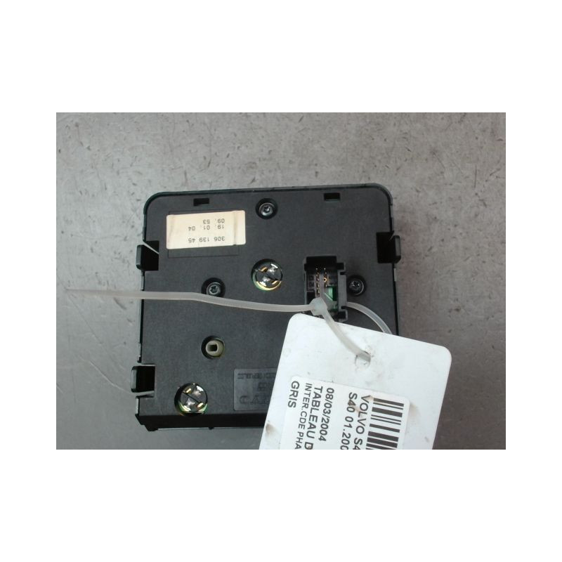 INTERIEUR COMMANDE PHARES VOLVO S40 2004-